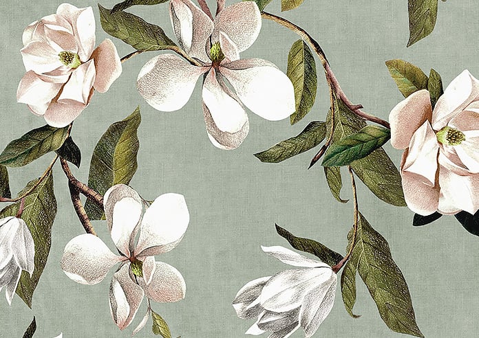 Ted Baker Velvet Opal Floral, Sage - Twist&Fit Roman Blind - Image 8